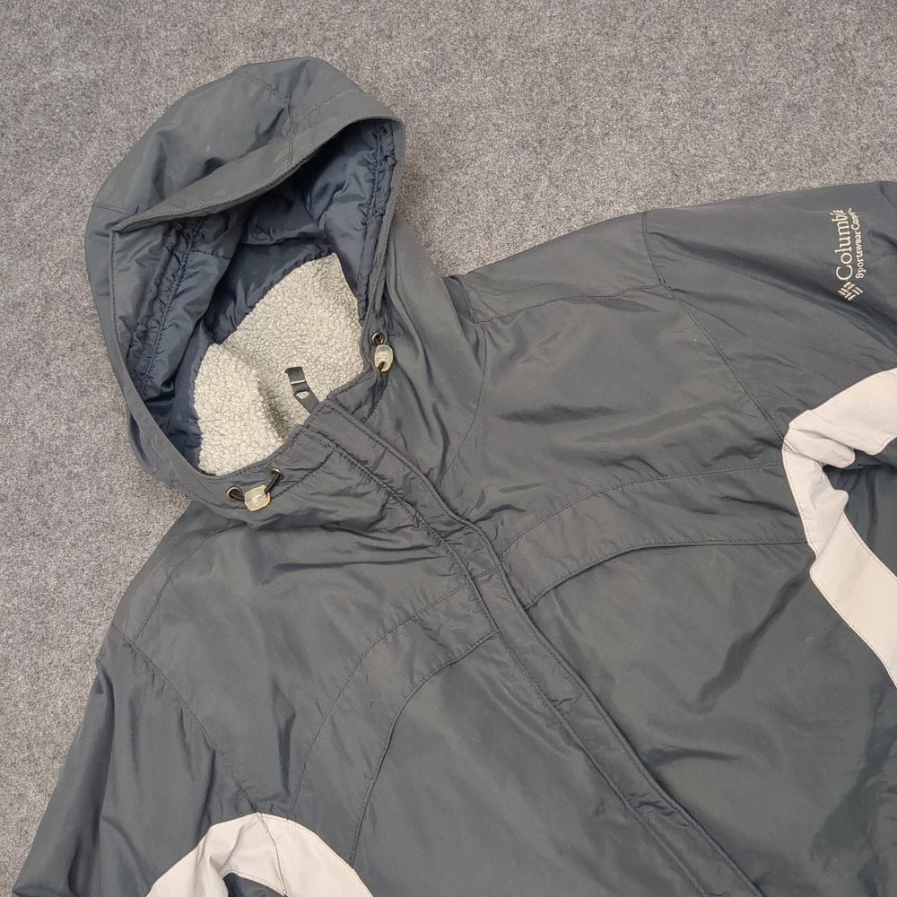 Columbia Sportswear Company Women's Fleece Lined‎ Hooded Jacket Size M